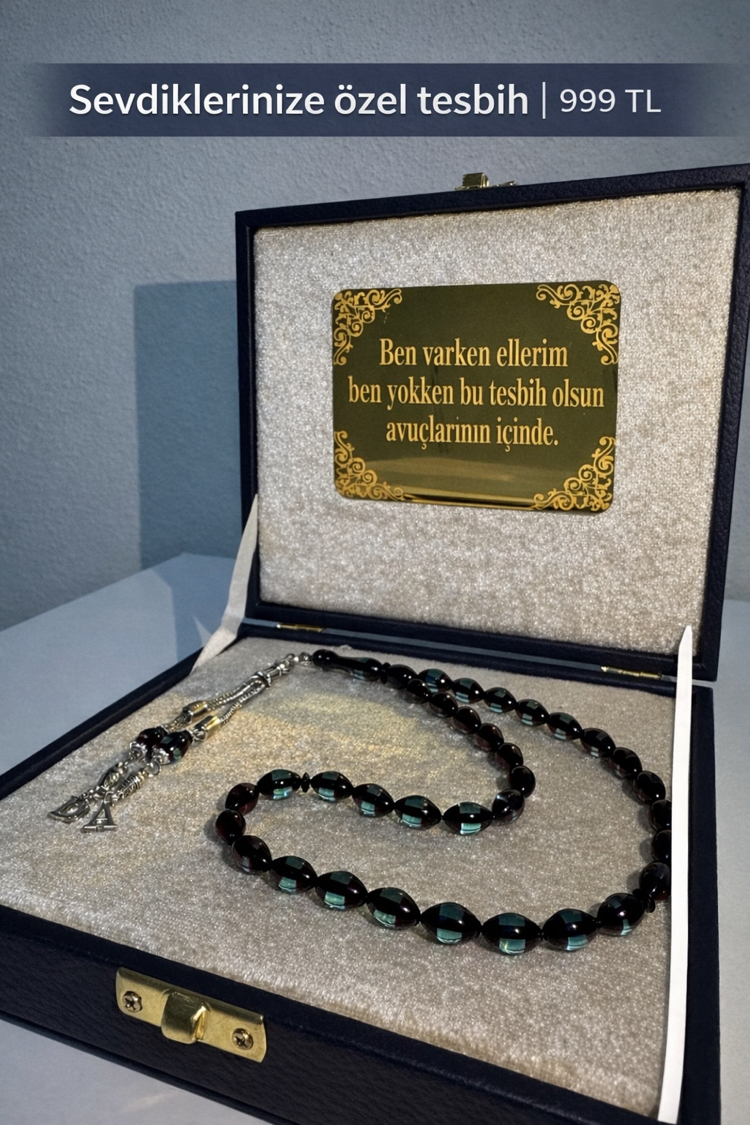 Hediyelik kişiye özel tesbih