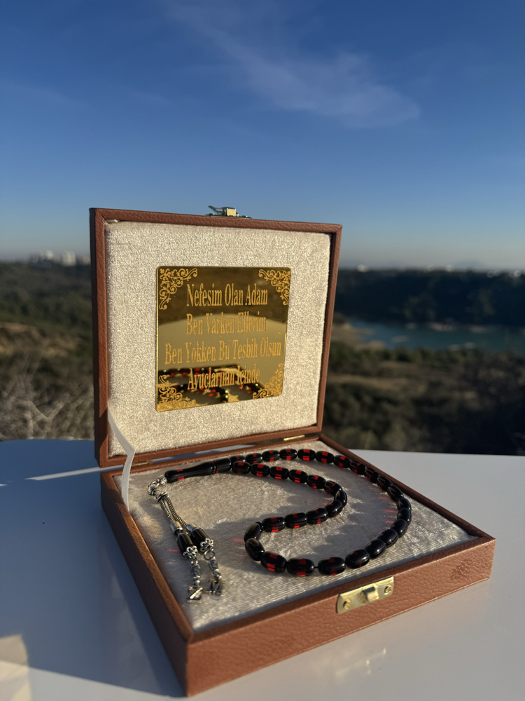 Hediyelik sürmeli ateş kehribarı