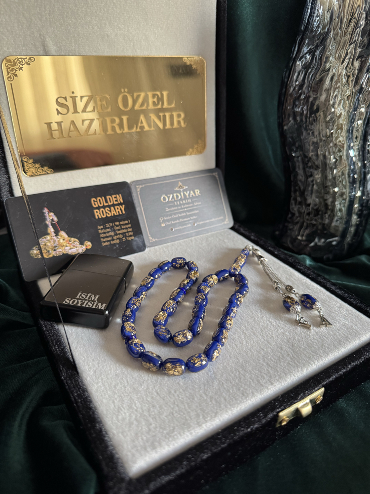 Mavi Golden Rosary Set