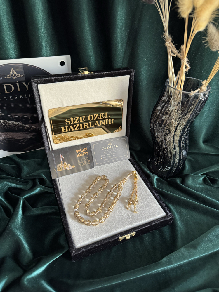 Şeffaf Golden Rosary