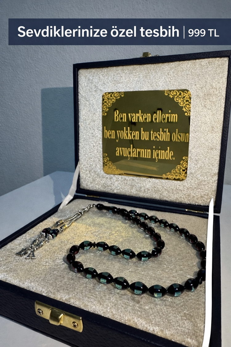 Hediyelik kişiye özel tesbih