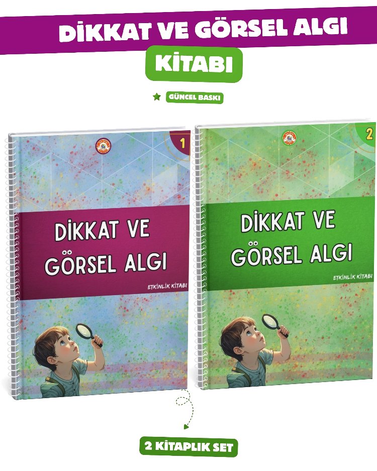 DİKKAT VE GÖRSEL ALGI KİTABI 