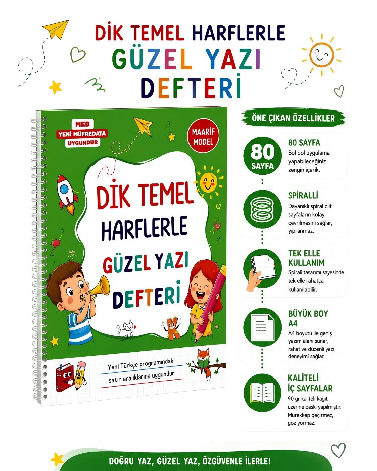 Güzel Yazı Defteri 
