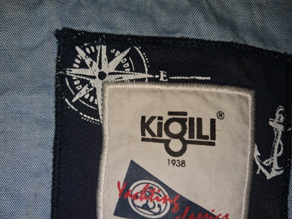 Kiğılı Erkek Polo Yaka T-Shirt | Mavi Beyaz Çizgili | Orijinal