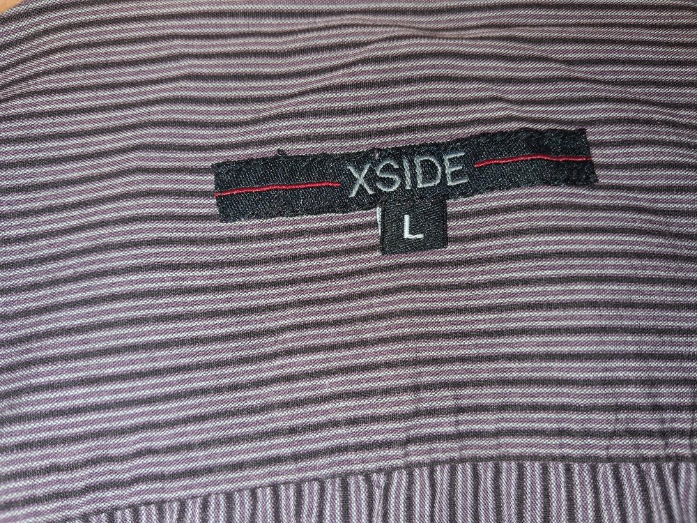 XSIDE Çizgili Uzun Kollu Gömlek