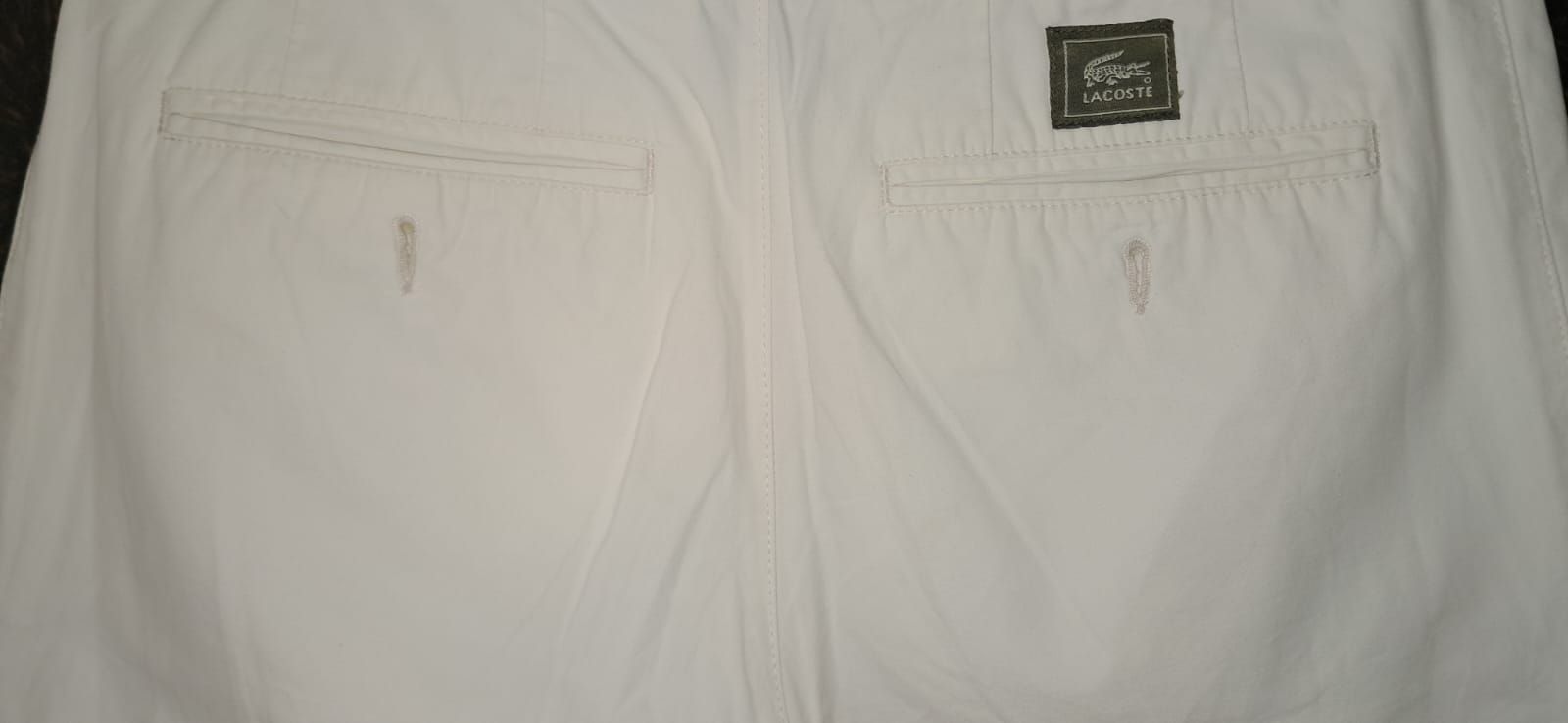 Lacoste Erkek Beyaz Street Wear Pantolon