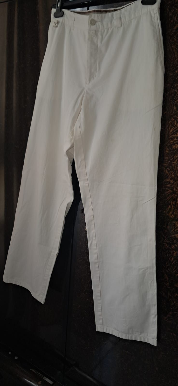 Lacoste Erkek Beyaz Street Wear Pantolon