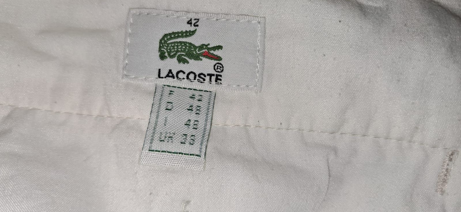 Lacoste Erkek Beyaz Street Wear Pantolon