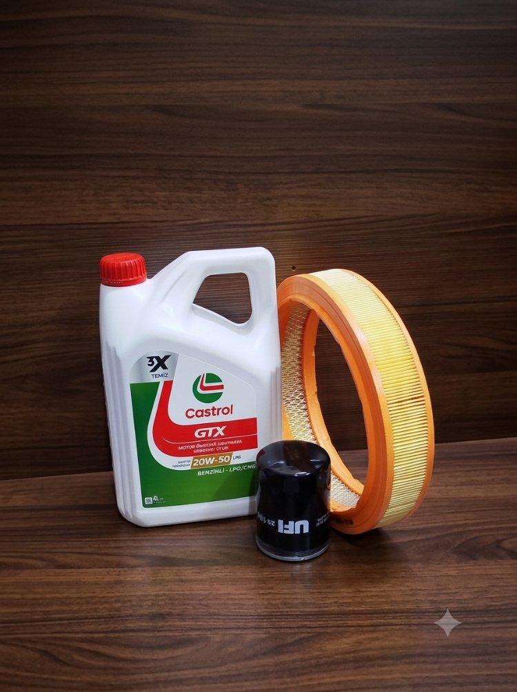 Tofaş SLX Yap Bakım Seti - Castrol GTX