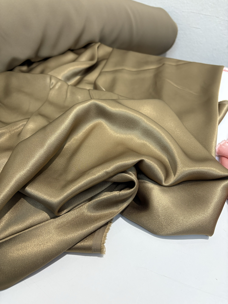 KREP SATEN GOLD