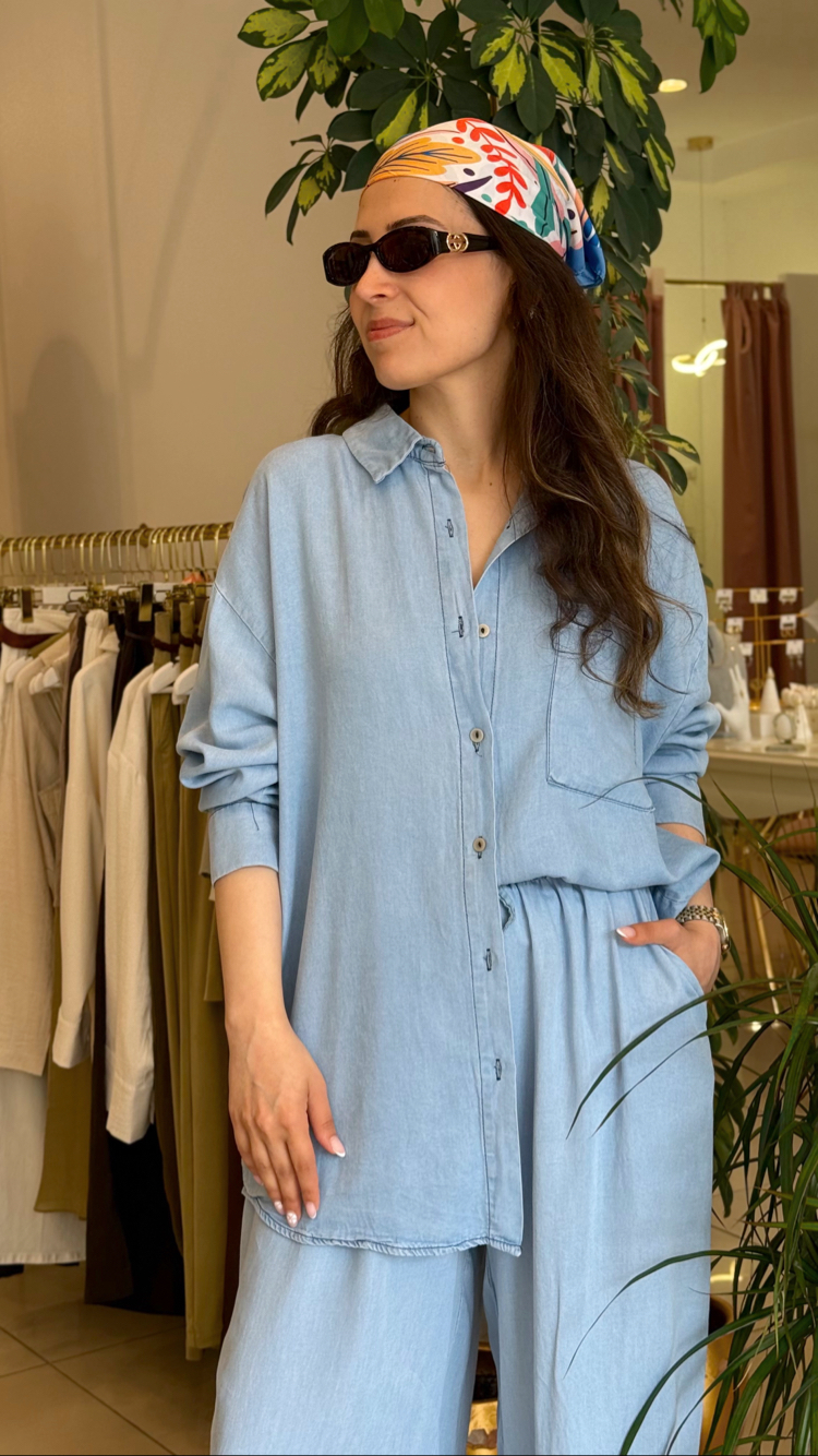 Tensel Denim Takım