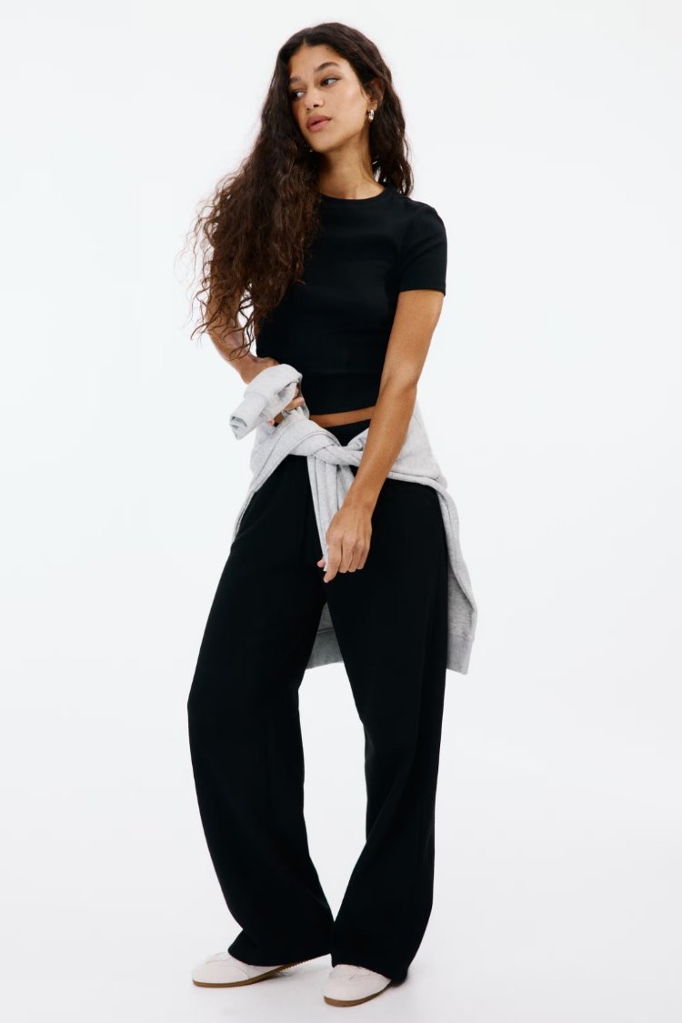 Siyah Eşofman Bayan