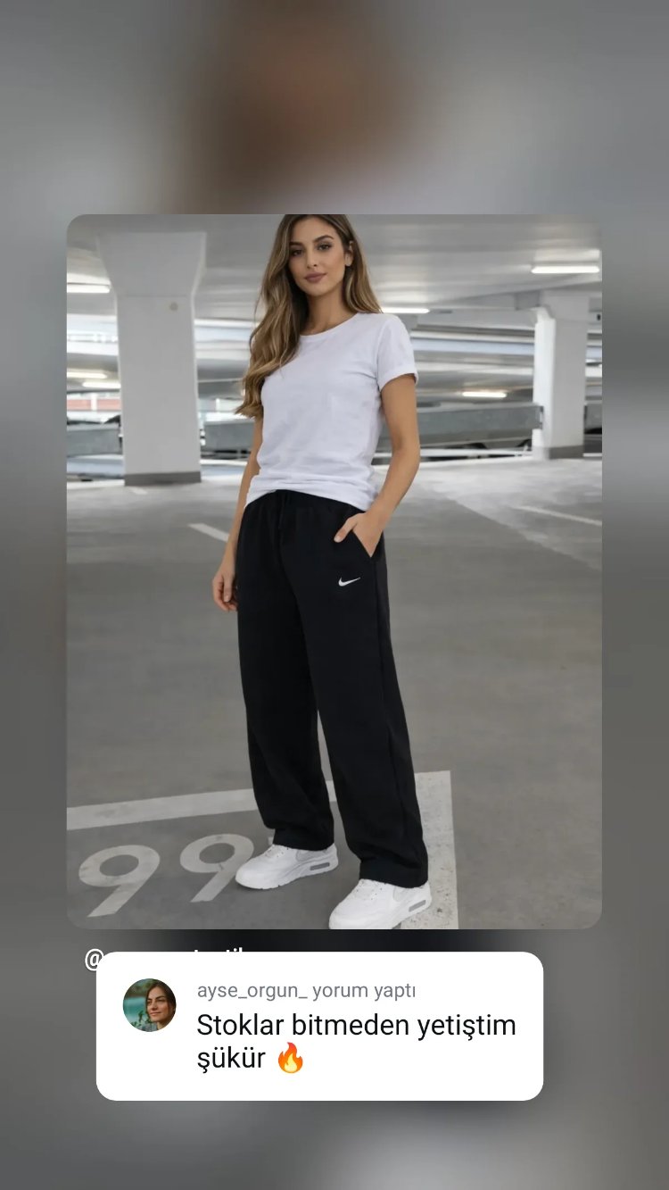 Bayan Nike Eşofman Oversize 