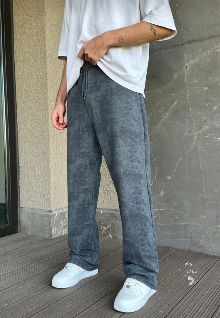 Desenli Jogger Eşofman 