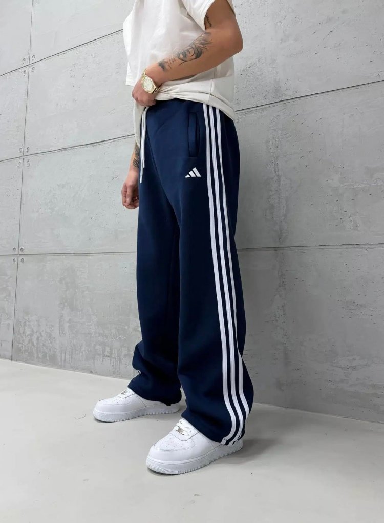 Larcivert Çizgi Adidas Eşofman