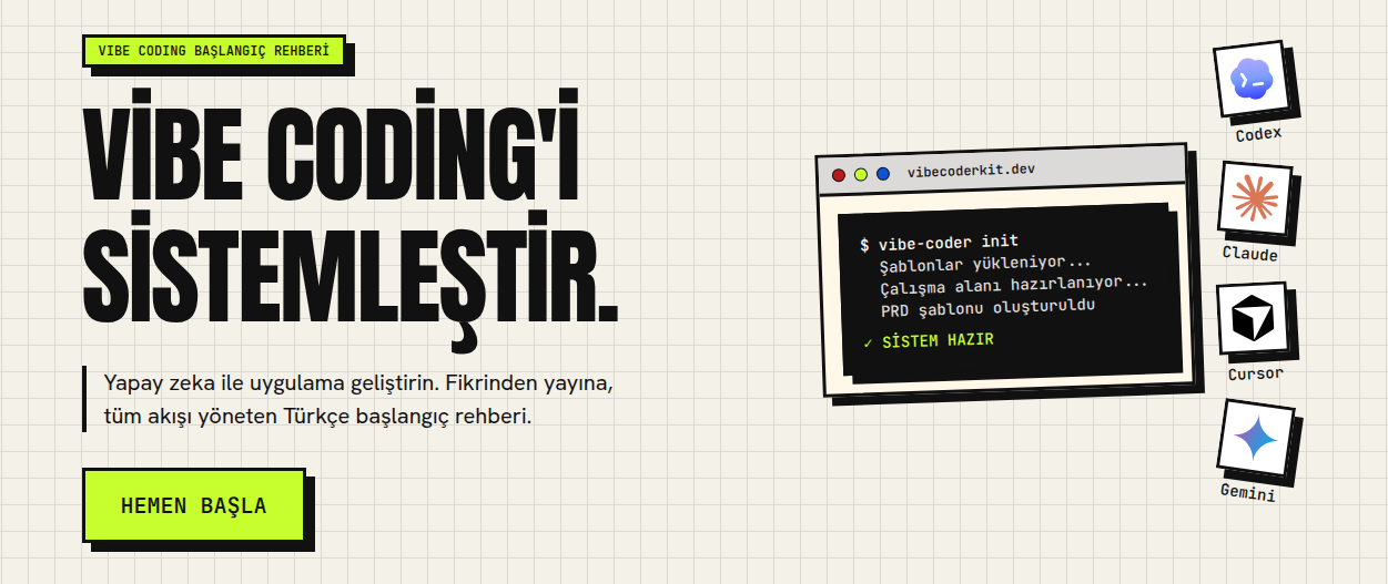 Vibe Coder Kit Erişim