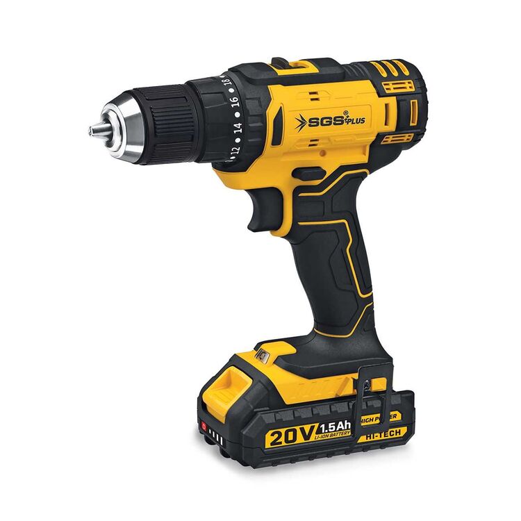 SGS
AKÜLÜ VİDALAMA SETİ 20 VOLT (1.5Ah)