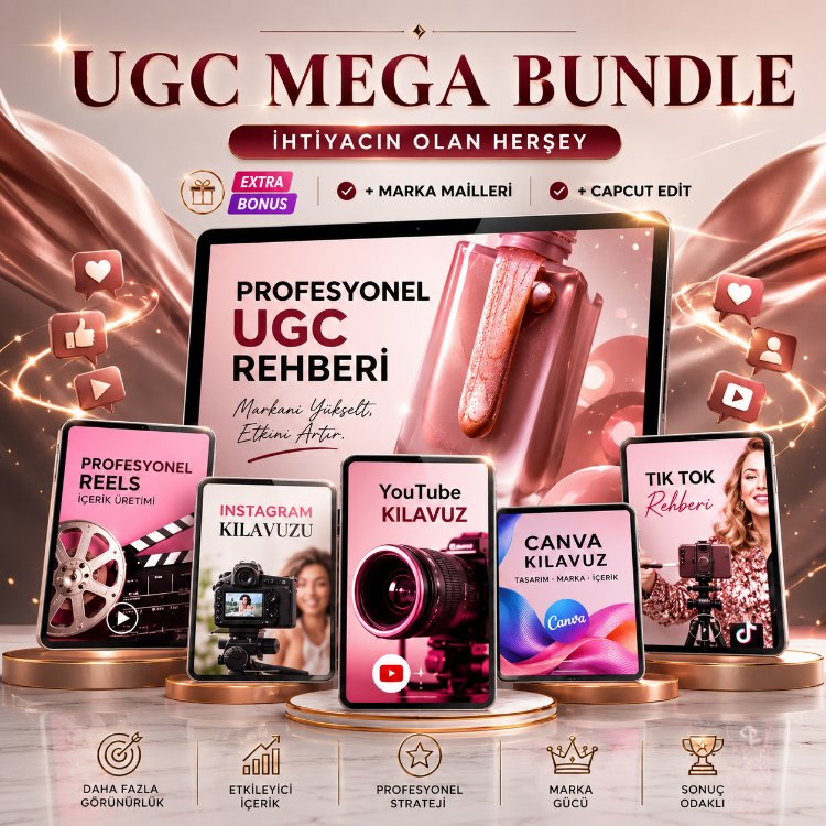 UGC Mega Bundle – Hepsi Bir Arada Kılavuz Seti + Bonuslar + 