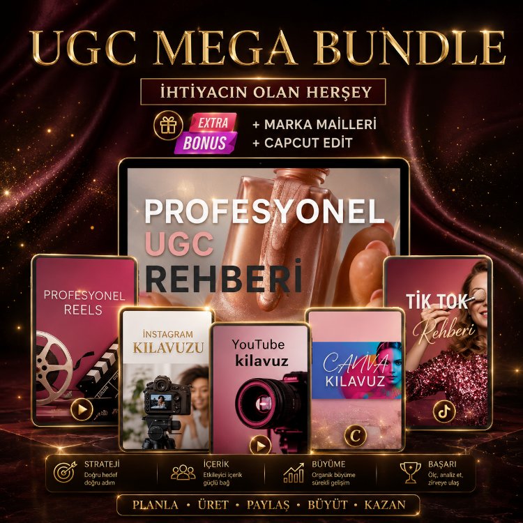UGC Mega Bundle – Hepsi Bir Arada Kılavuz Seti + Bonuslar + 