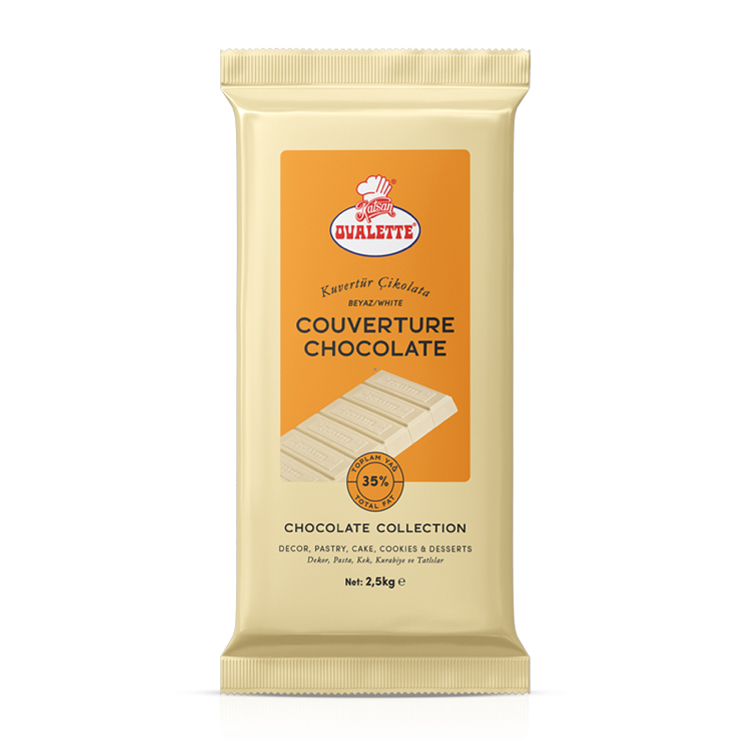 OVALETTE FİLDİŞİ KUVERTÜR 2,5 KG