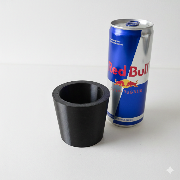 Hyundai i20 N için Red Bull Şişeleri İçin Bardak Tutucu Adaptörü Mat / Karbon Görünümlü