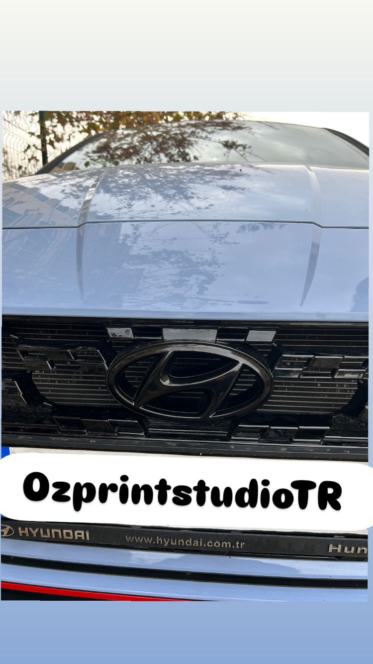 Hyundai İ20N Piyano Black Ön Logo