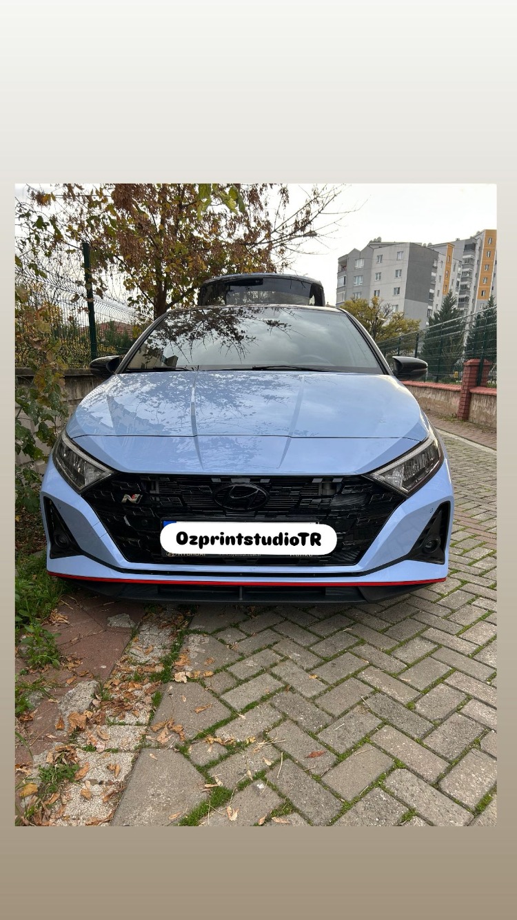 Hyundai İ20N Piyano Black Ön Logo