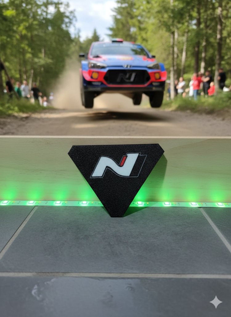 Hyundai i20N Arka Sis Lambası Kapağı – Sportif Görünümlü Difüzör Eklentisi