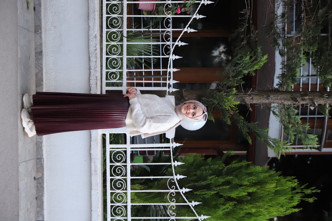 Bordo Deri Etek