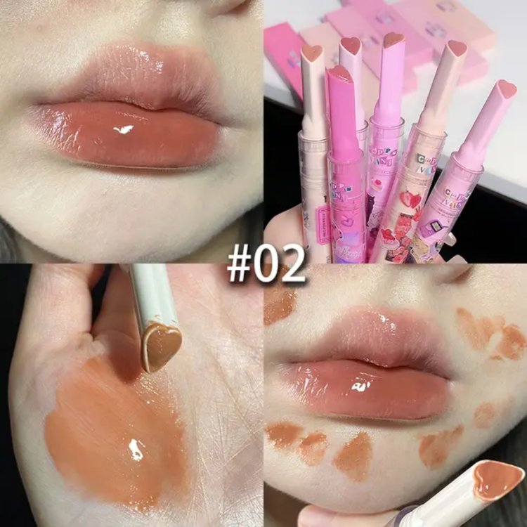cappuvini jelly heart lipstick