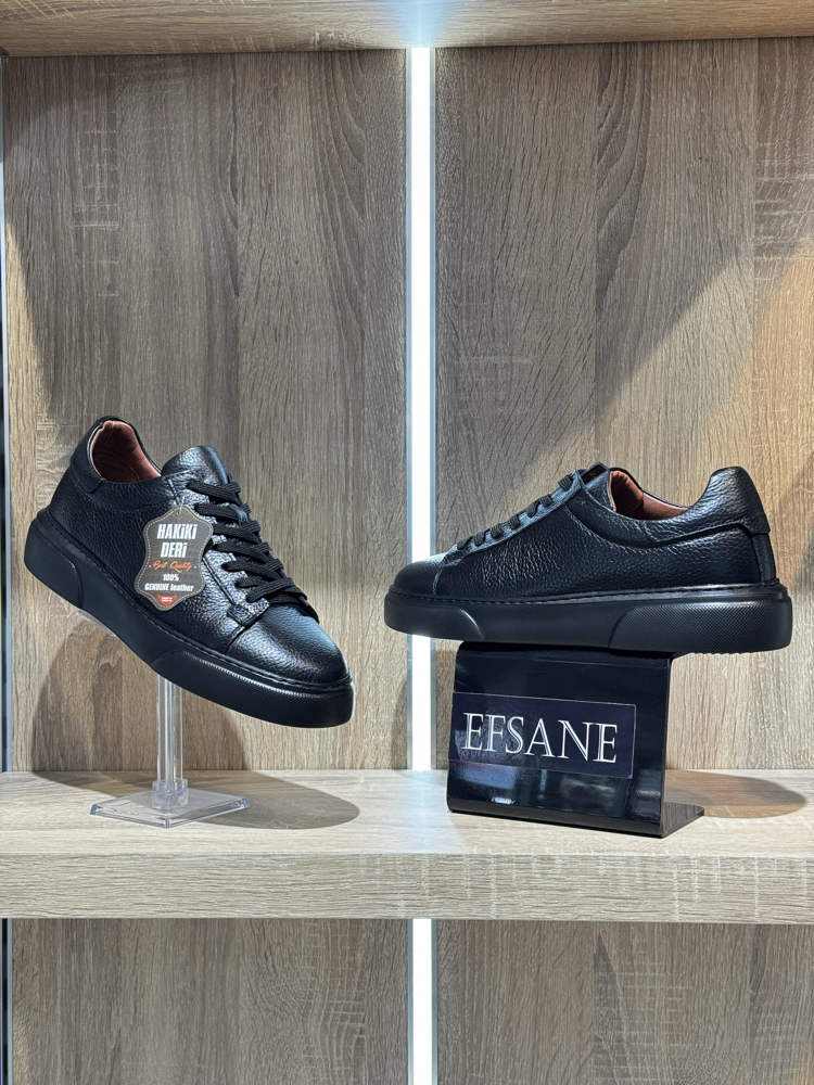 %100 HAKİKİ DERİ SNEAKERS