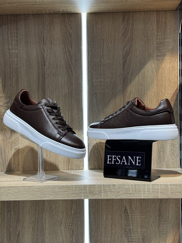 %100 HAKİKİ DERİ SNEAKERS