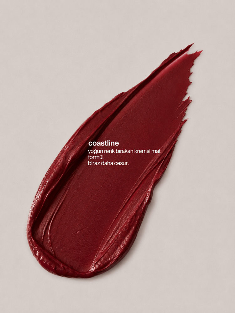 Paden Coastline Lipstick No: 130 - Bordo/Kızıl Kahve ruj