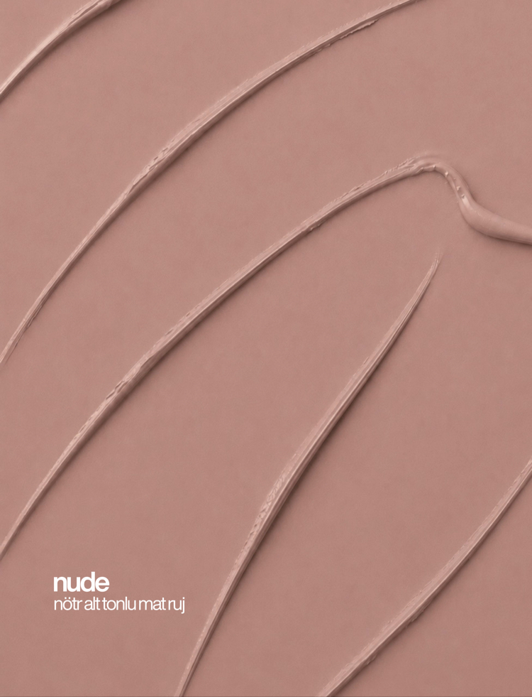 “Nude” Kremsi Stick Ruj - Nötr Alt Ton