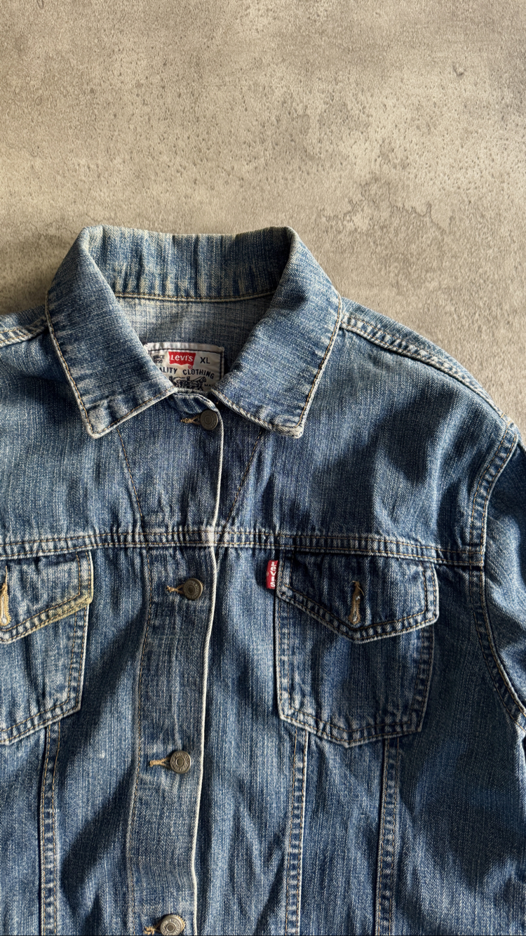 Oversize Kadın Levi’s Kot Ceket