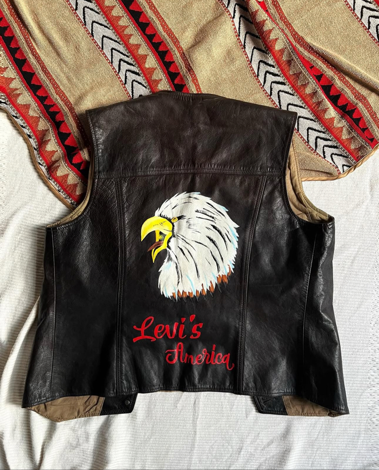 Vintage Levi’s Custom Deri Yelek