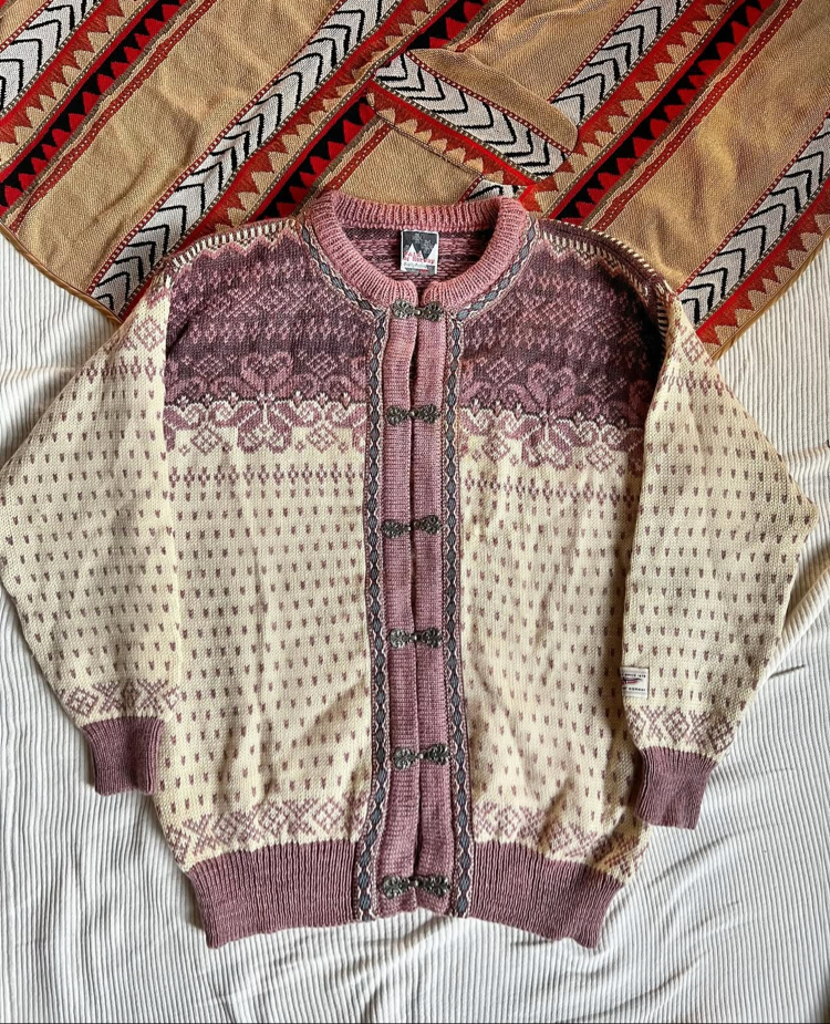 Vintage Dale Of Norway Setesdal Ceket