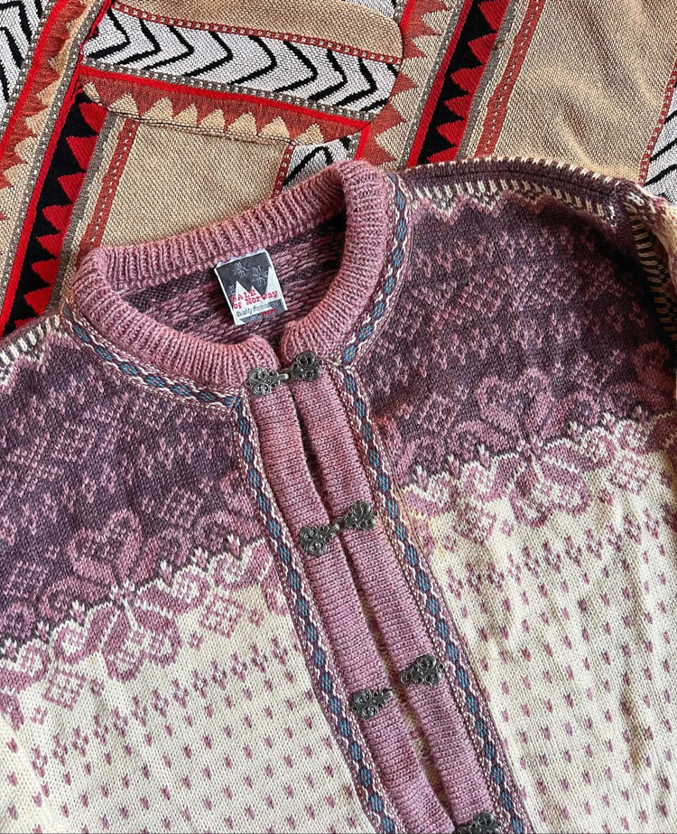 Vintage Dale Of Norway Setesdal Ceket