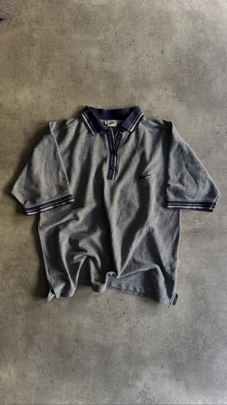Vintage Oversize Nike Polo Yaka Tişört