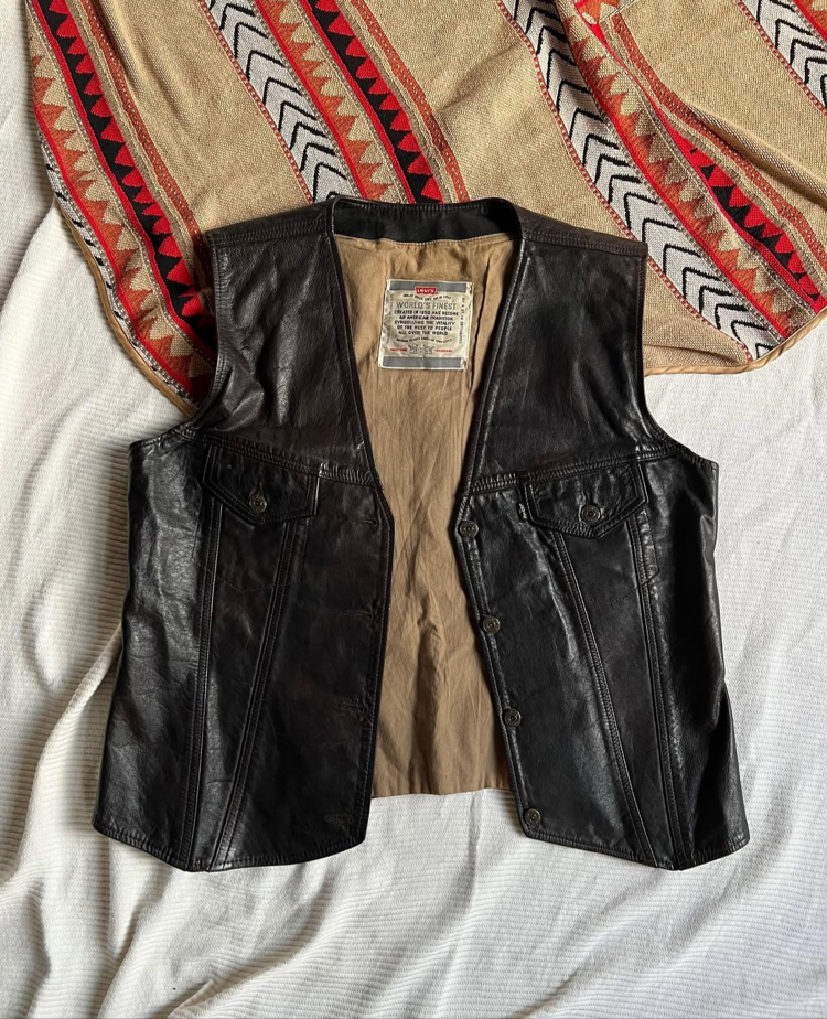 Vintage Levi’s Custom Deri Yelek