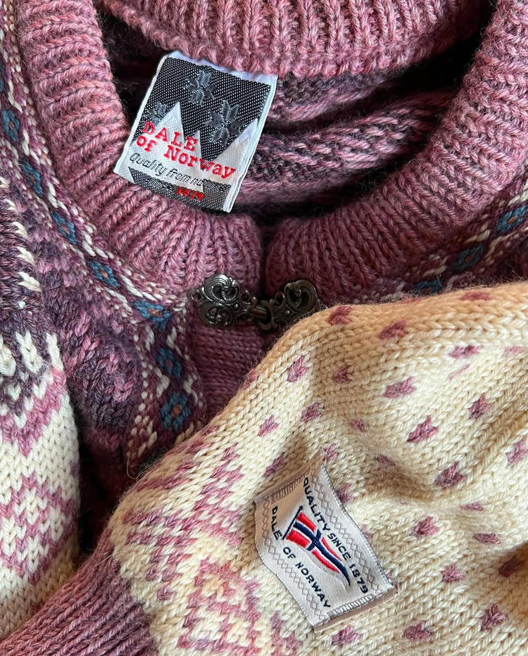 Vintage Dale Of Norway Setesdal Ceket