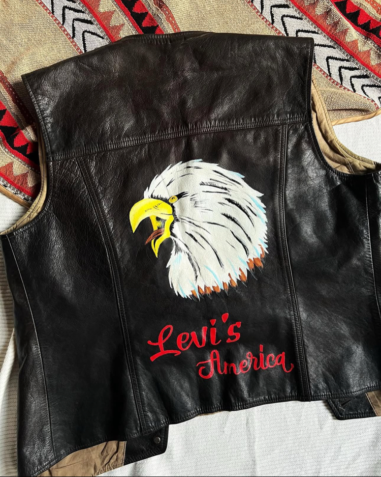 Vintage Levi’s Custom Deri Yelek