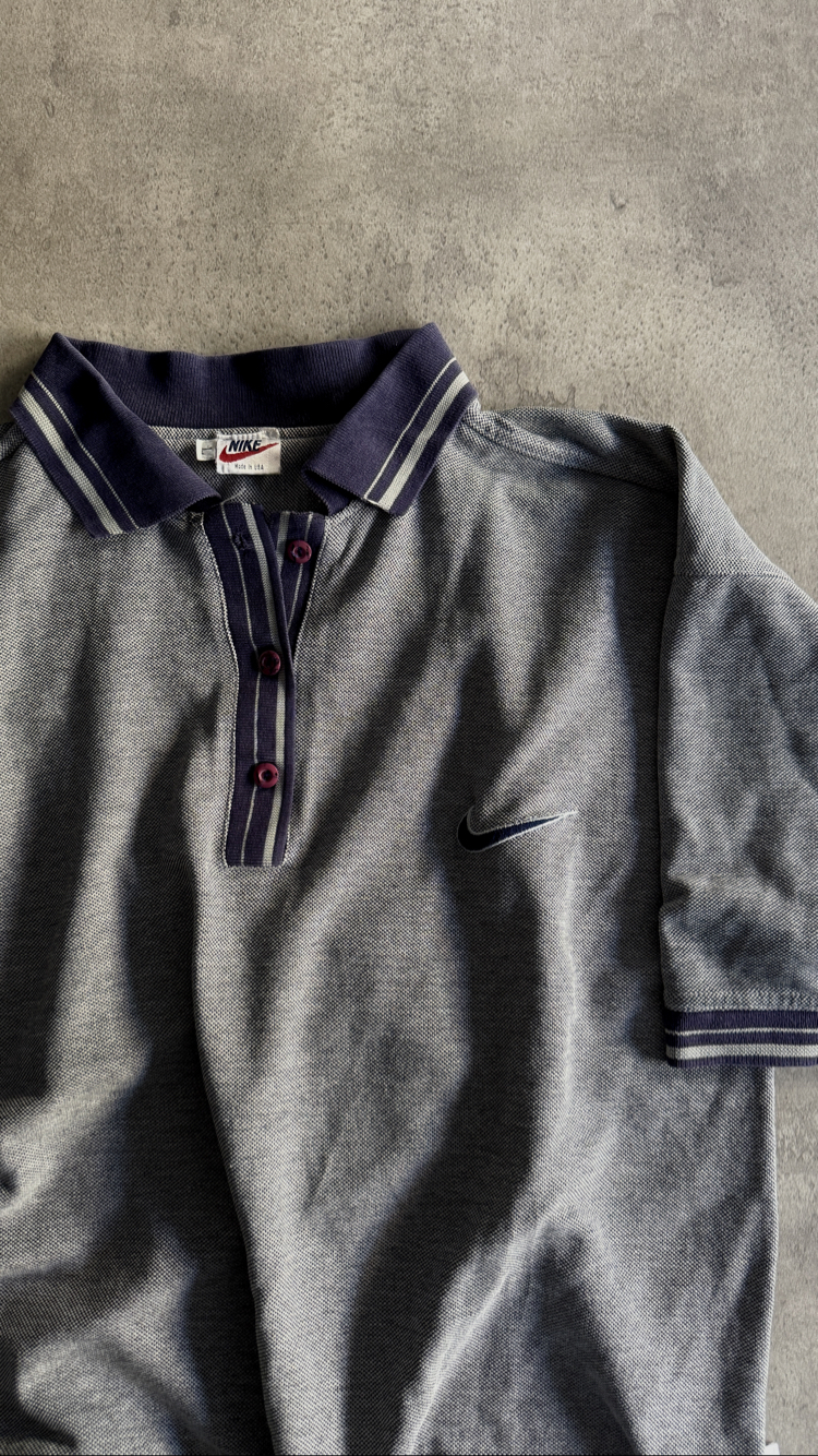 Vintage Oversize Nike Polo Yaka Tişört