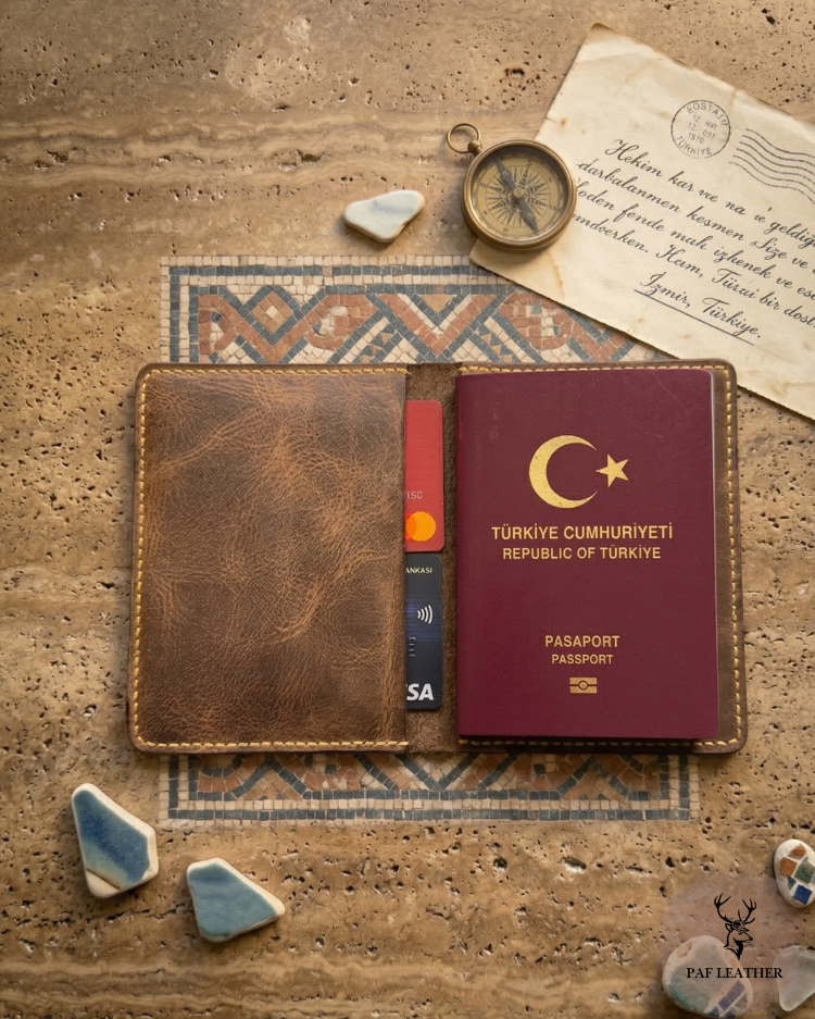 Pasaport Kılıfı – Hakiki Deri