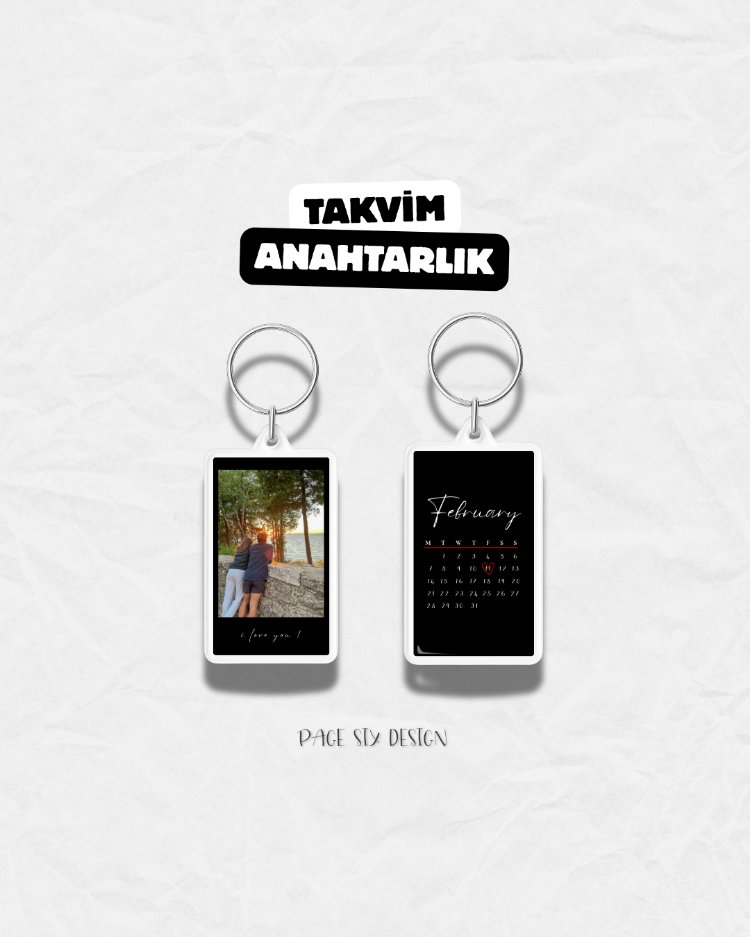 Takvim Anahtarlık