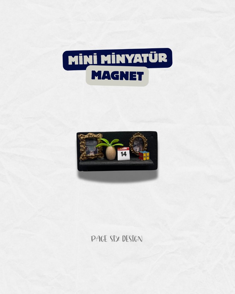 Mini Minyatür Magnet