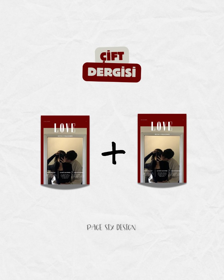 Çift Dergisi Seti (%50 İndirim)
