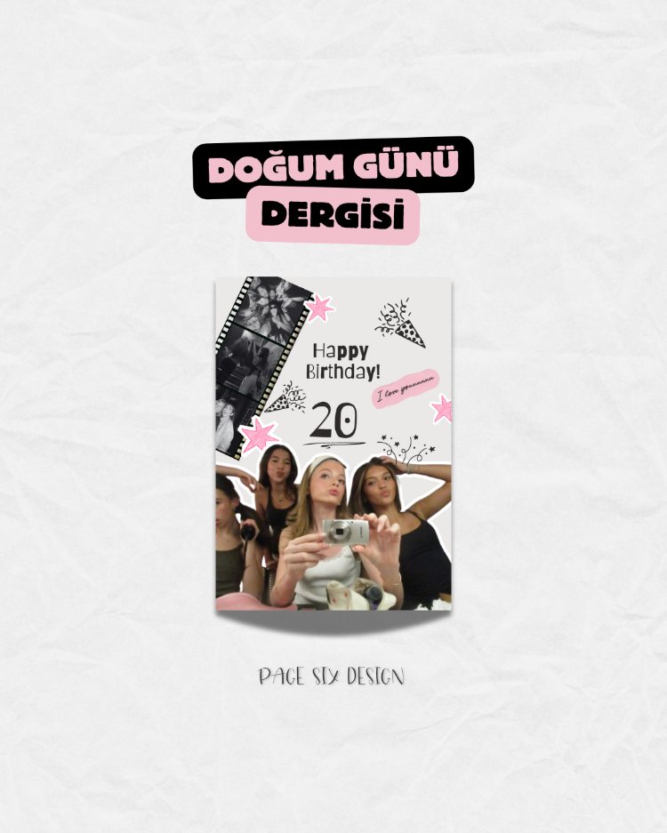 Doğum Günü Anı Dergisi