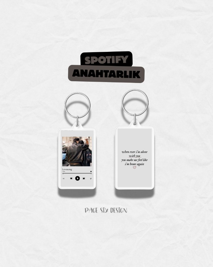 Spotify Anahtarlık