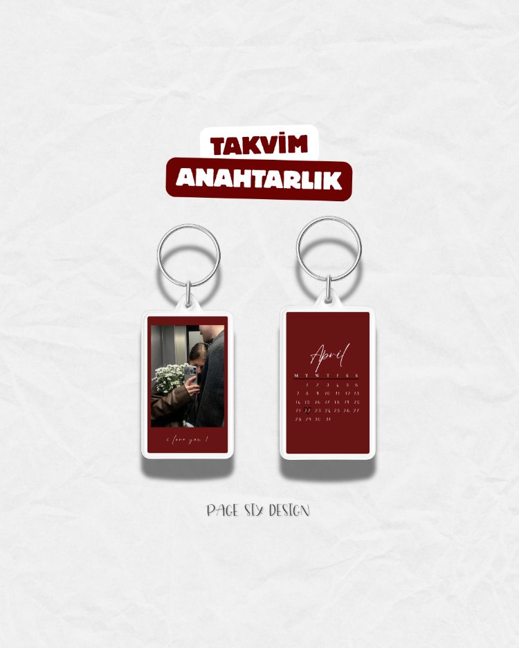 Takvim Anahtarlık